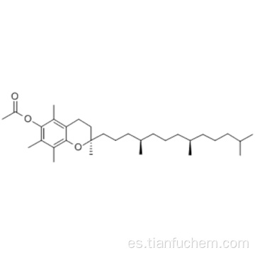 Acetato de D-alfa-tocoferilo CAS 58-95-7